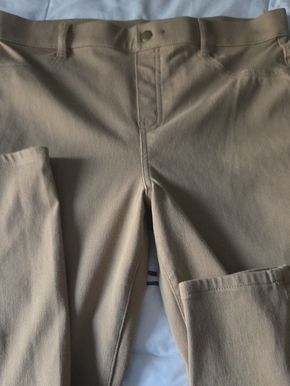 Women's Classic Straight Fit Pants - Tan